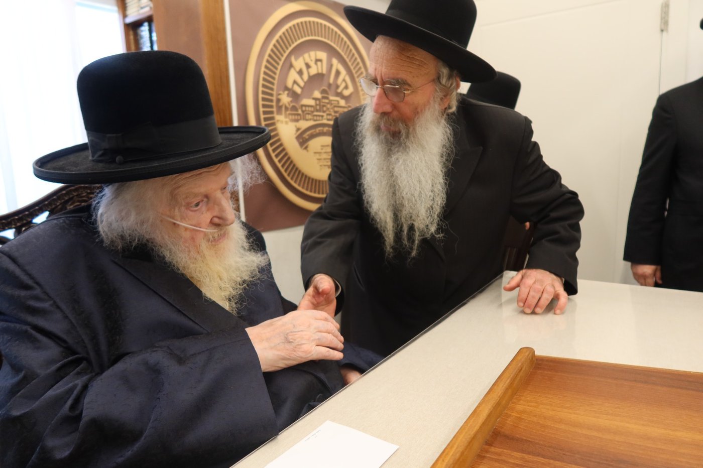 המעמד במעונו של הגר"מ שטרנבוך