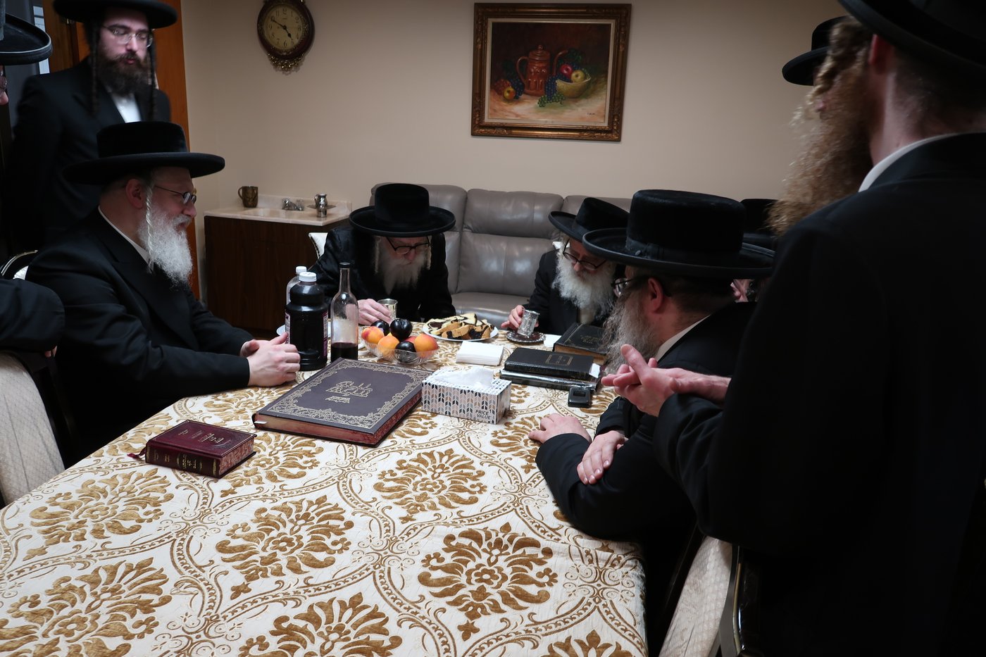 האדמו"ר מקאשוי בביקור אצל אחיו