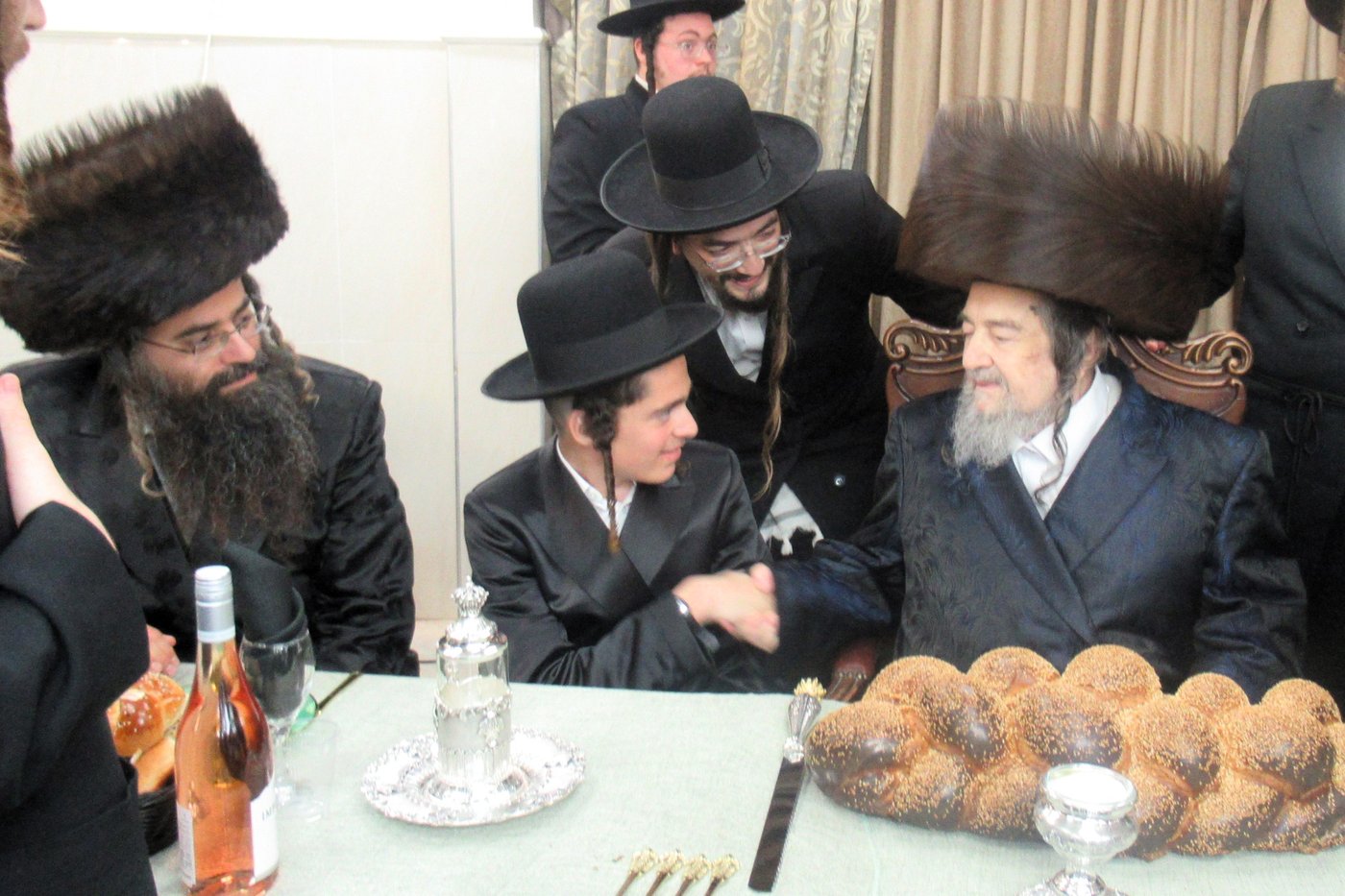 שמחת בר מצווה לנין הגרי"מ שכטר