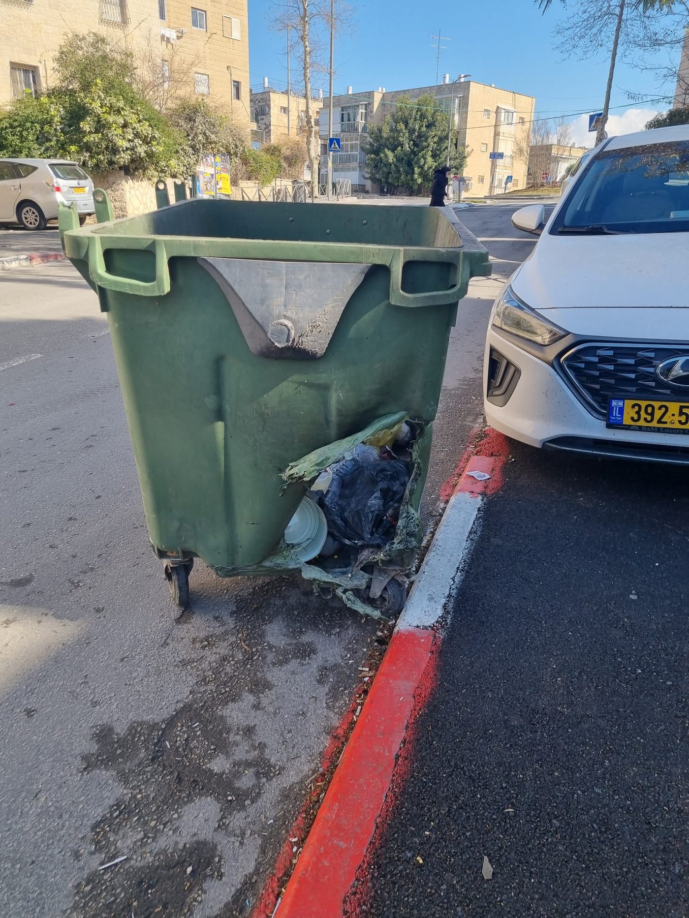 מראות ההרס בבית וגן