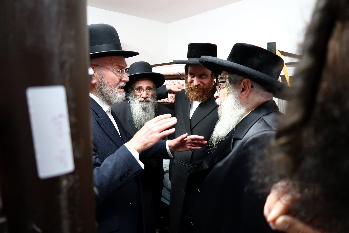האדמו"ר מסאטמר בביקור במחנה בית רחל
