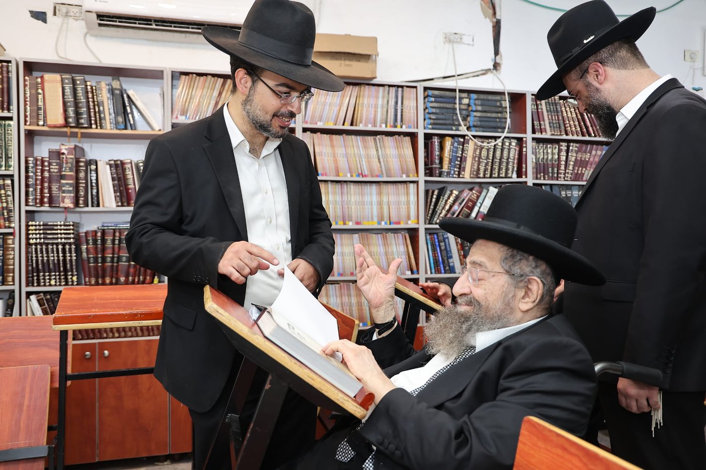 עצרת לזכרו של הגאון רבי שלום כהן זצ"ל