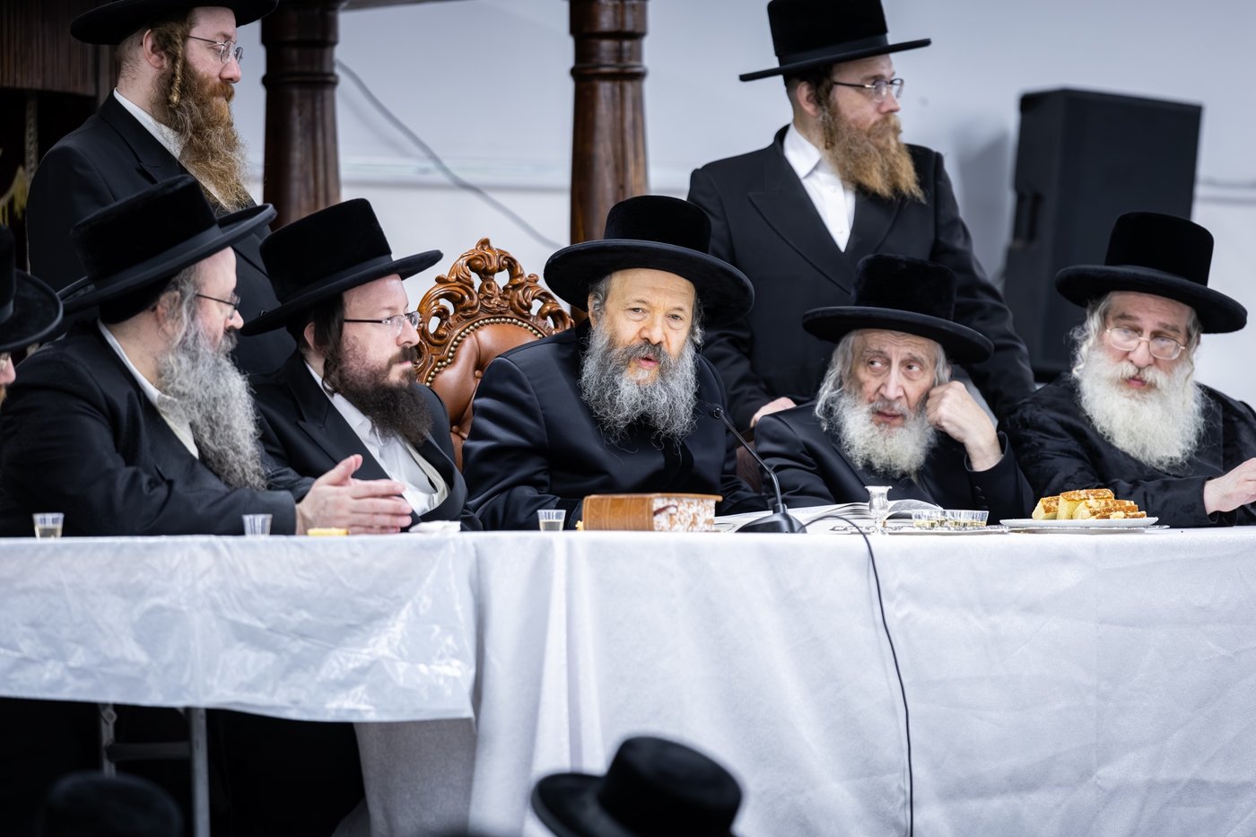האדמו"ר מבאבוב 45 בביקור בקאנטרי