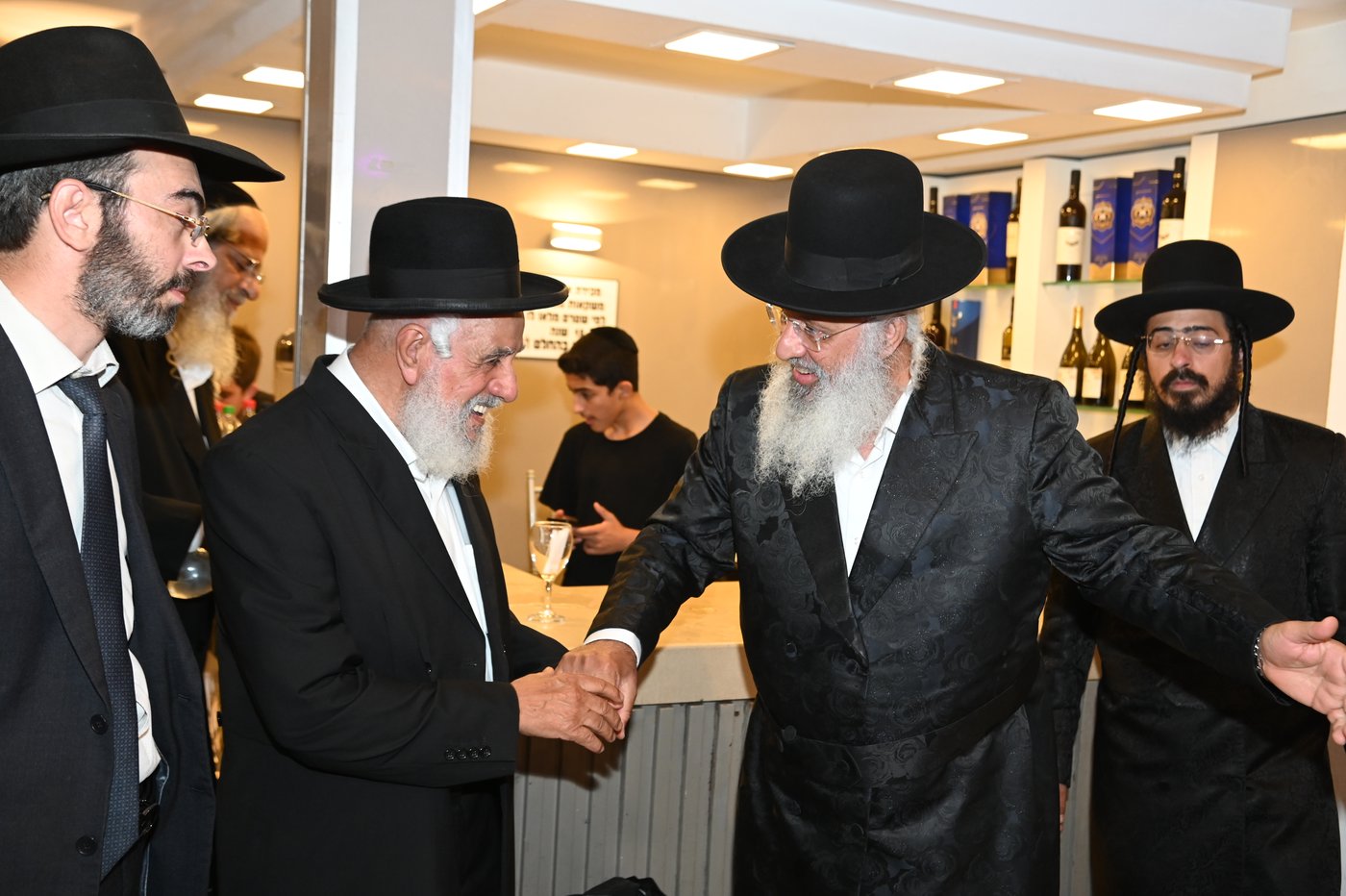 שמחת נישואי נכד רבי עוזיהו אלכורת 