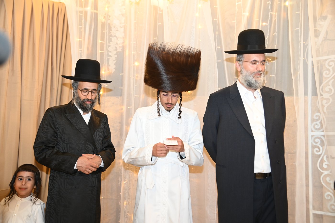 שמחת נישואי נכד רבי עוזיהו אלכורת 