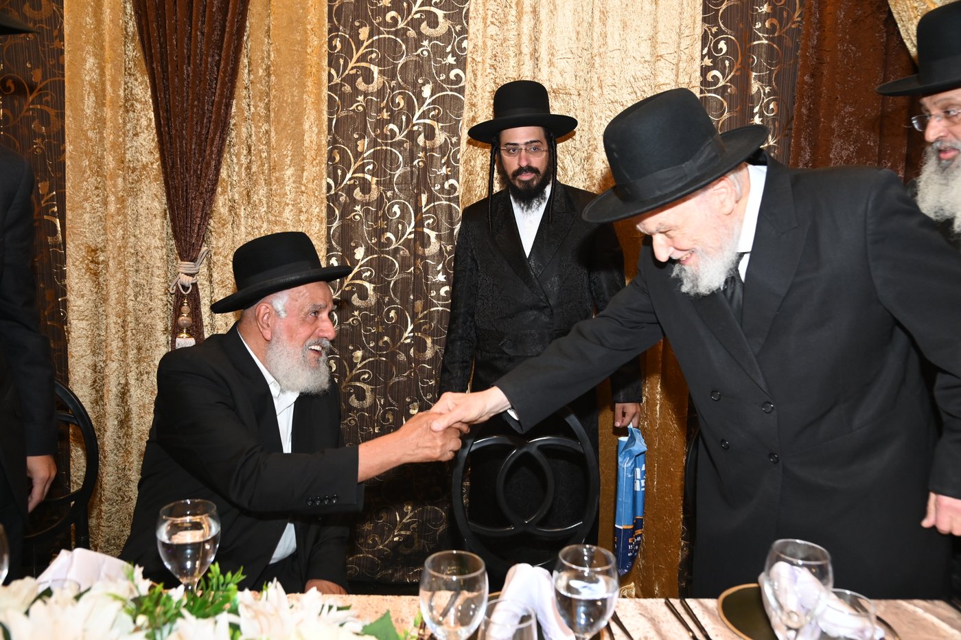 שמחת נישואי נכד רבי עוזיהו אלכורת 