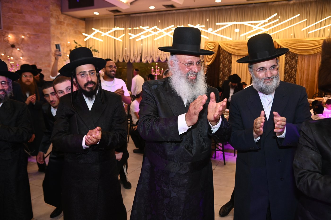שמחת נישואי נכד רבי עוזיהו אלכורת 