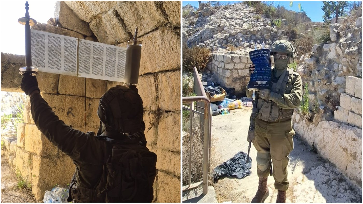 ספר התורה של נופלי הבופור חזר להר