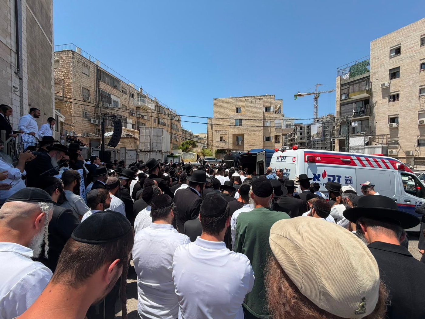 הלוויית הילד שלום סגינר ז"ל