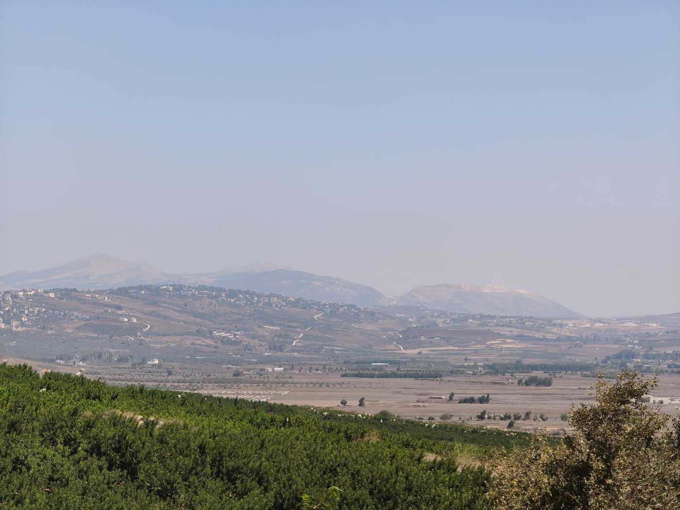 הגבול עם לבנון, מבט ממטולה