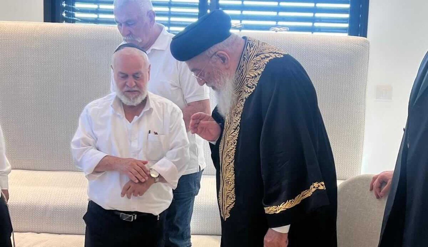 הגרש"מ עמאר בניחום