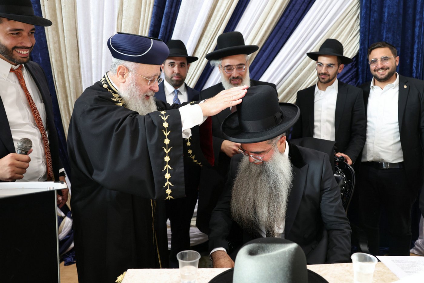 מעמד הכתרת רבי אשר זגדון 