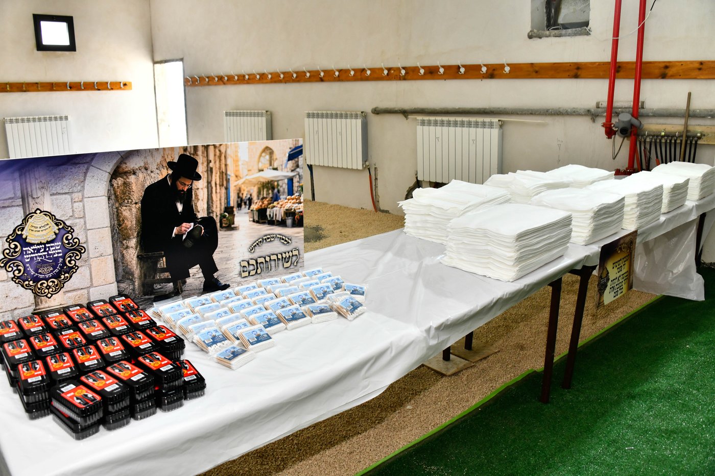 האדמו"ר מצאנז קלויזנבורג שבת בצפת
