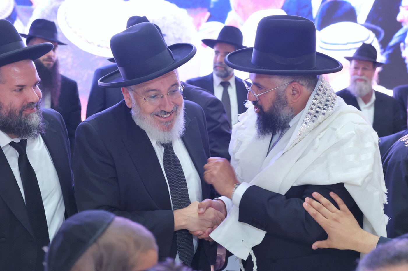 מעמד הכתרת הרב ארז אלחרר לרבה של הוד השרון 