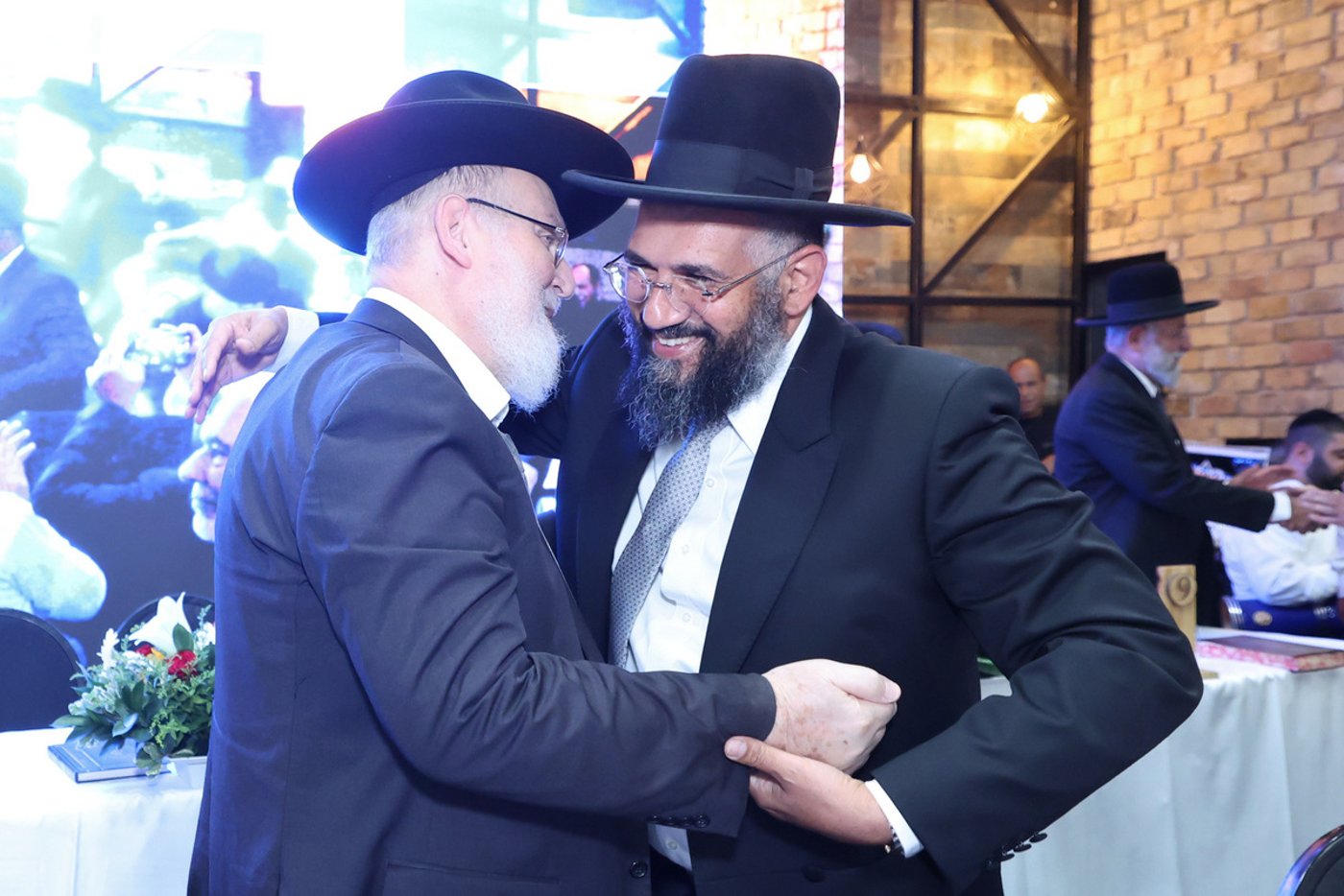 מעמד הכתרת הרב ארז אלחרר לרבה של הוד השרון 