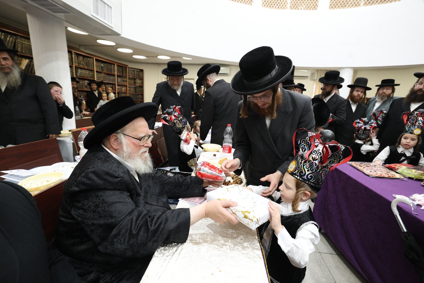 מסיבת חומש בסאטמר ירושלים