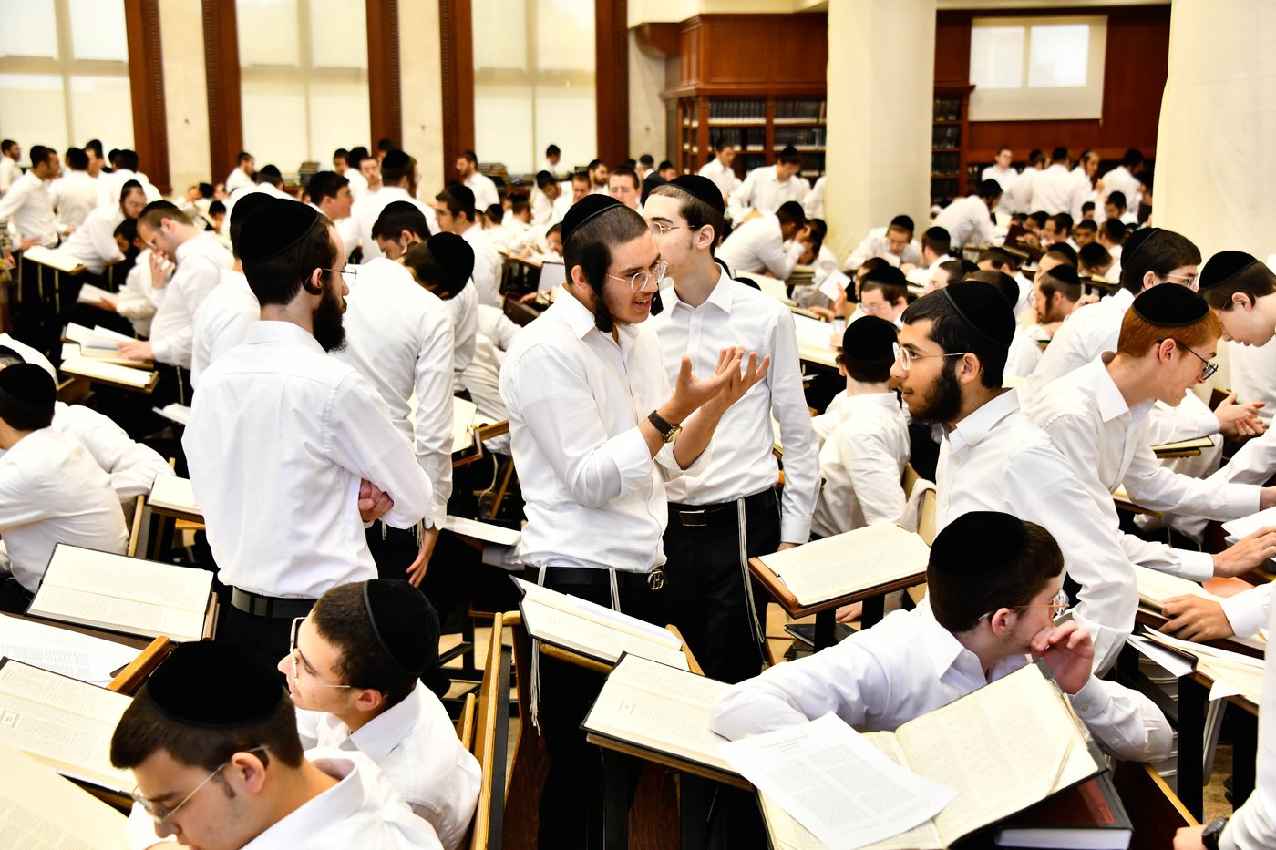 פתיחת הזמן בבית מדרש עליון