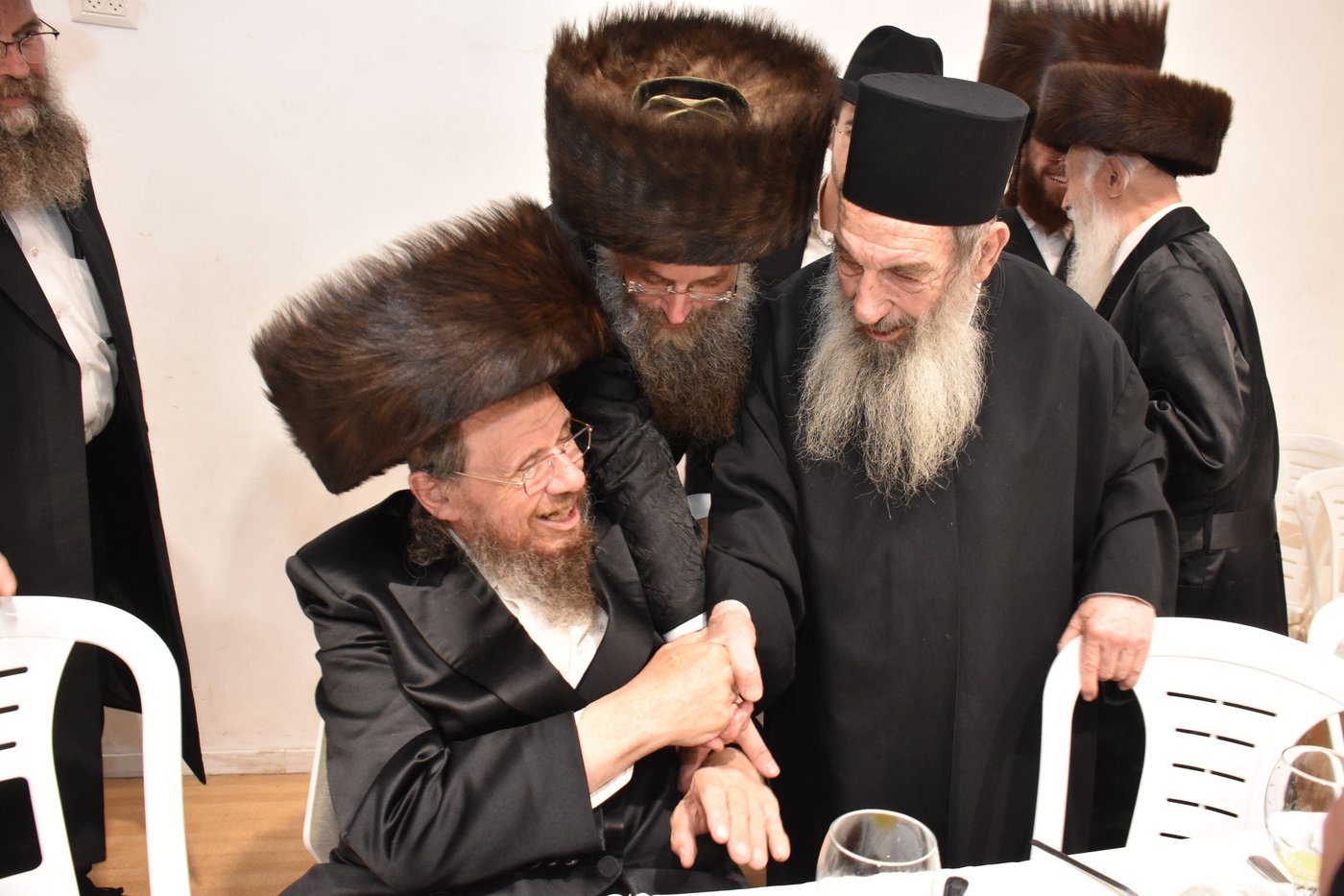 שמחת שבע ברכות לנכד רבי משה נחשוני