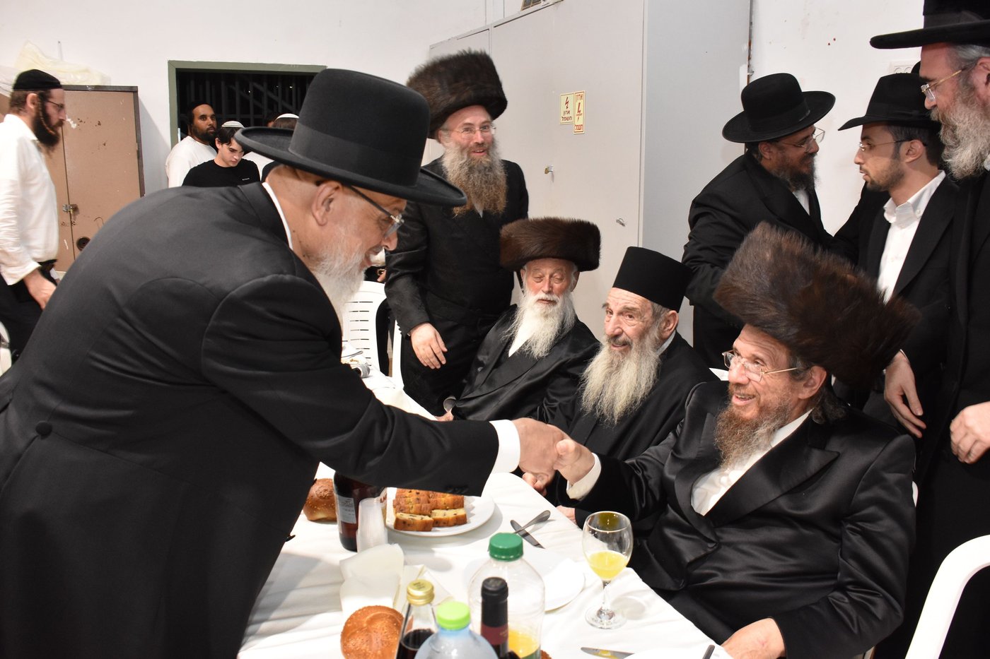 שמחת שבע ברכות לנכד רבי משה נחשוני