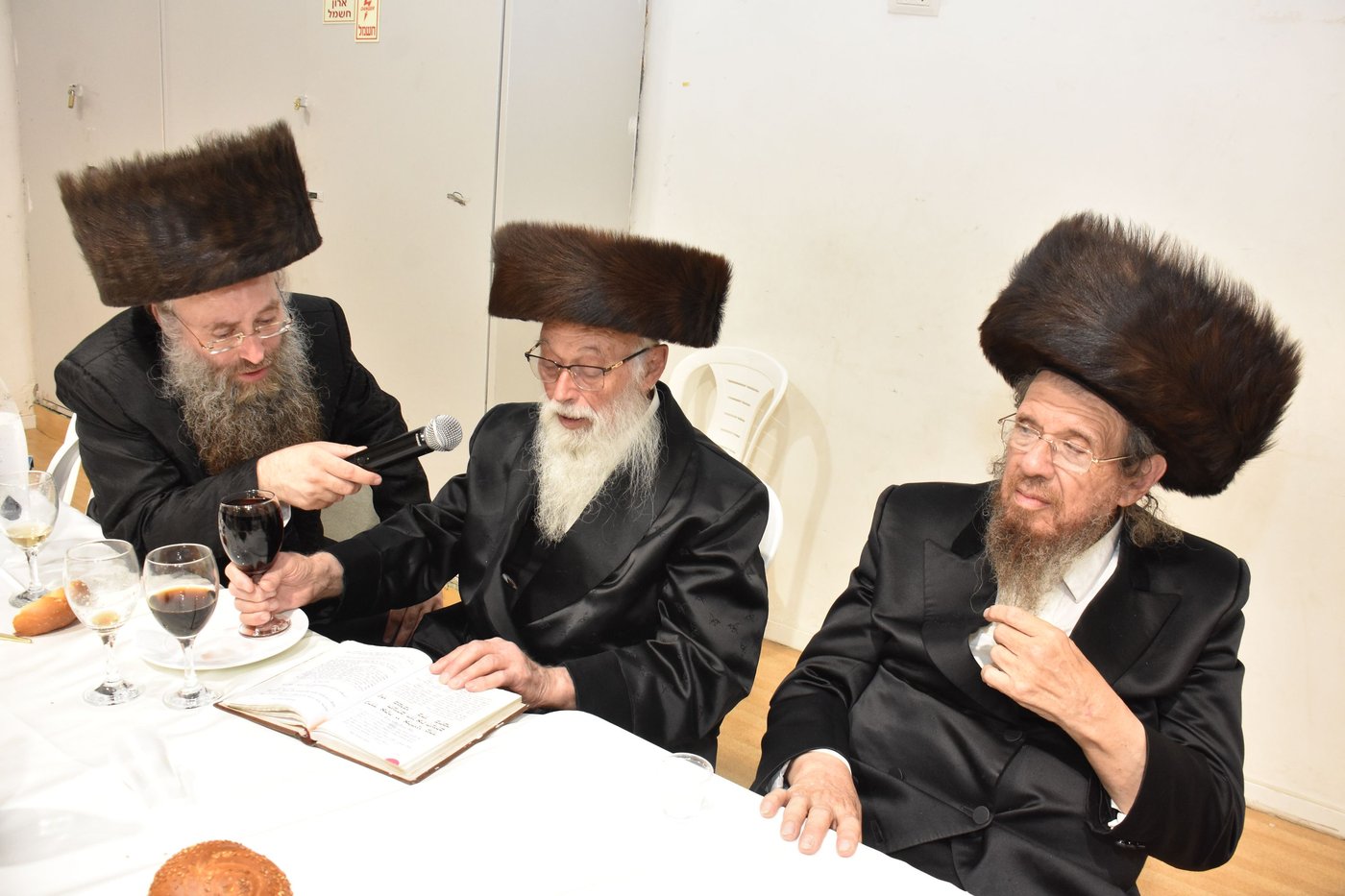 שמחת שבע ברכות לנכד רבי משה נחשוני