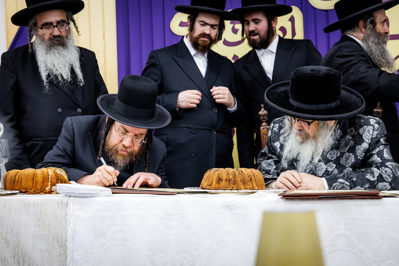 האדמו"ר מסאטמר בביקור במחנות הקיץ