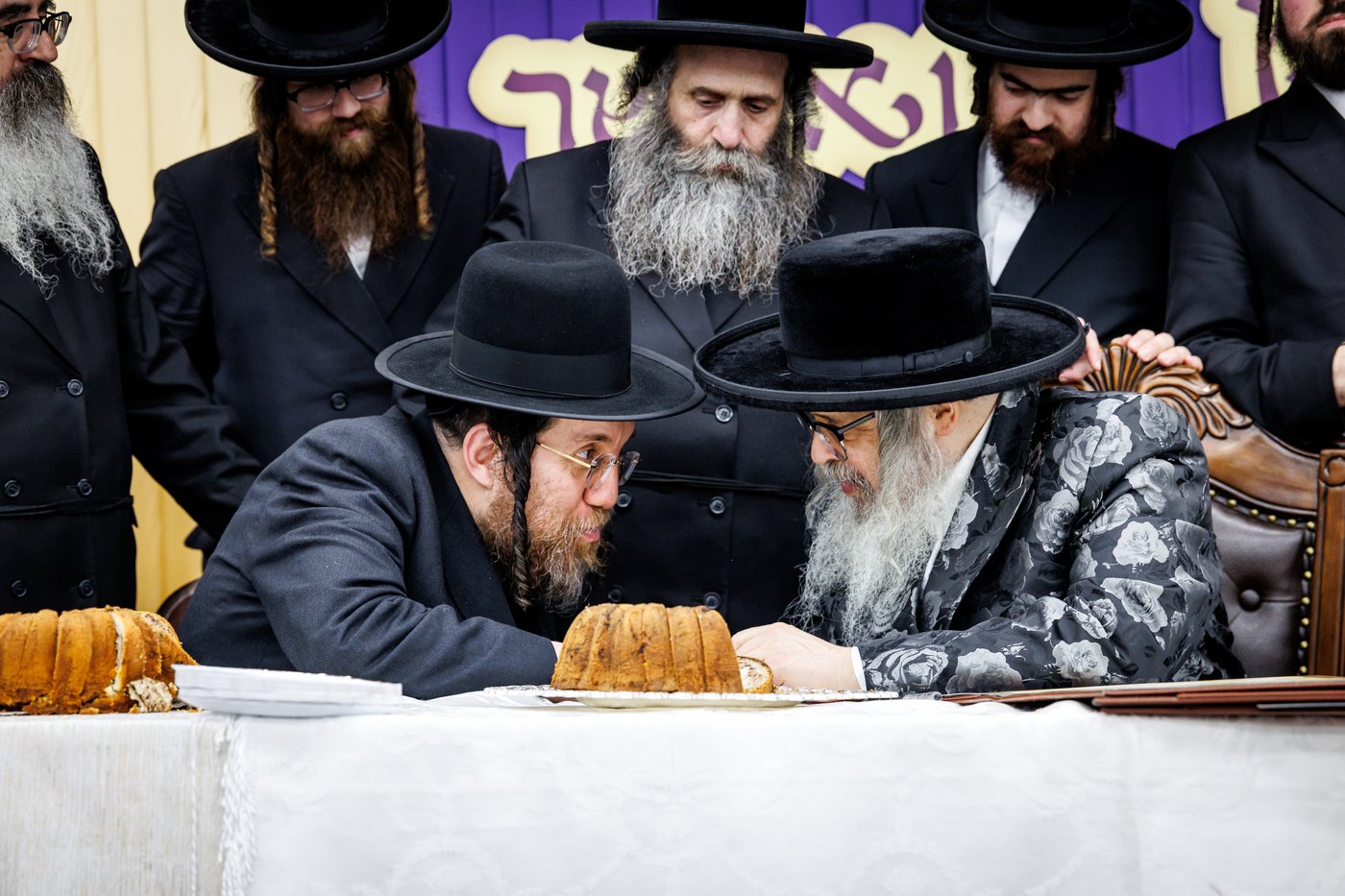 האדמו"ר מסאטמר בביקור במחנות הקיץ