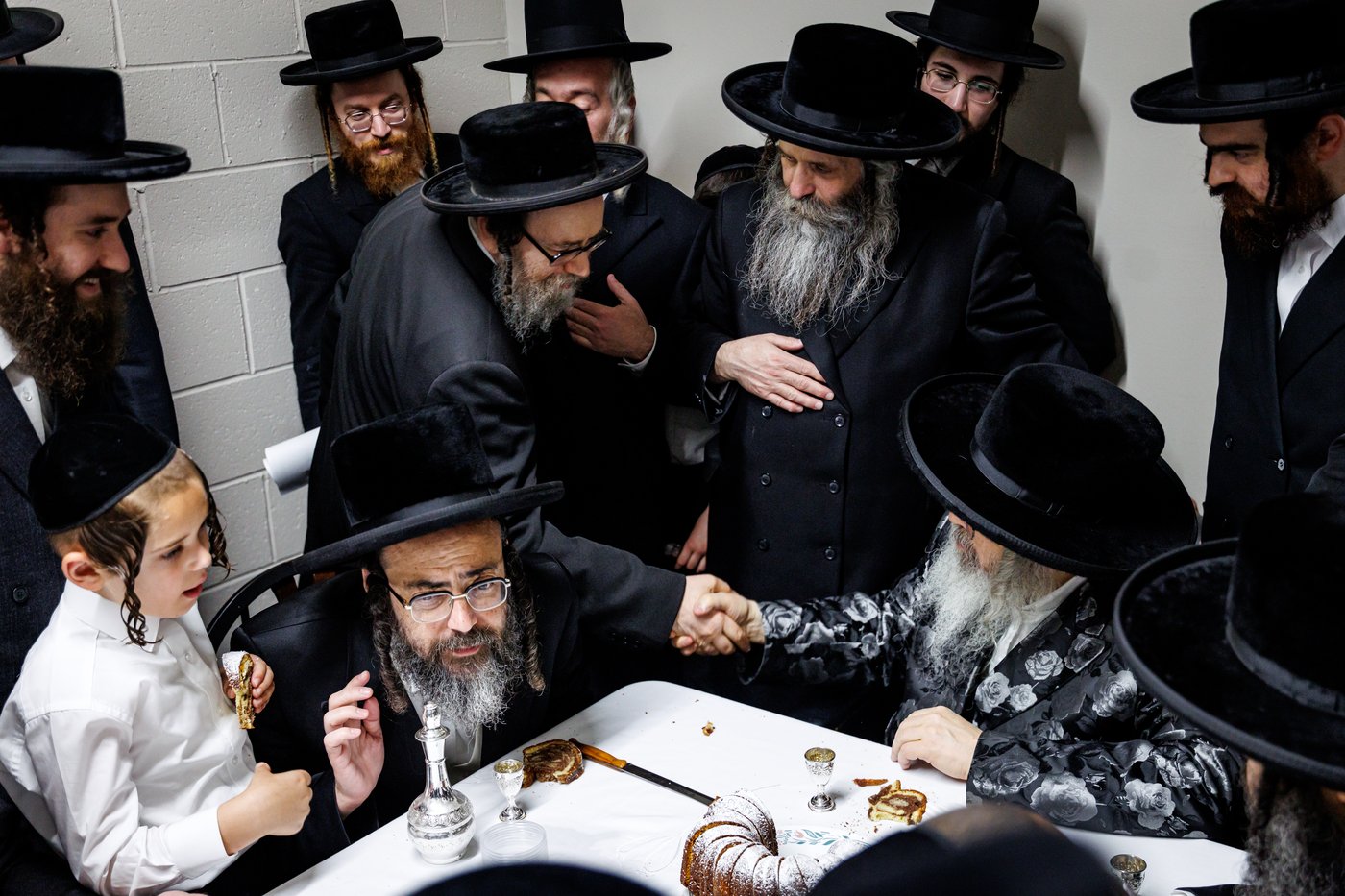 האדמו"ר מסאטמר בביקור במחנות הקיץ