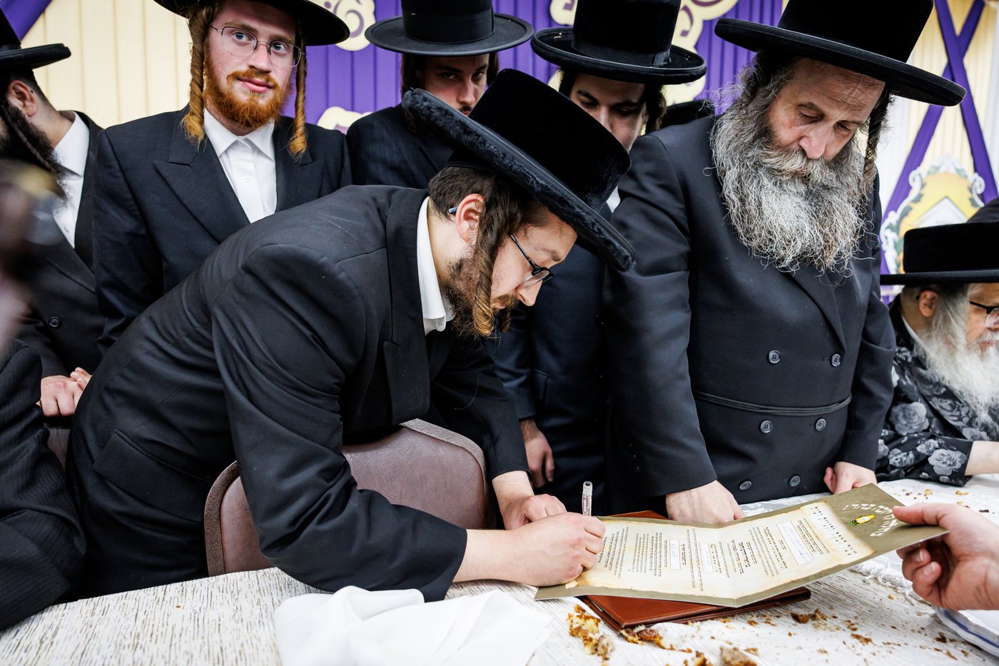 האדמו"ר מסאטמר בביקור במחנות הקיץ