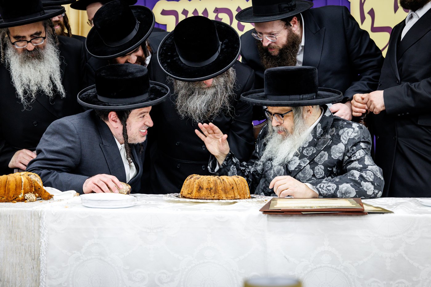 האדמו"ר מסאטמר בביקור במחנות הקיץ