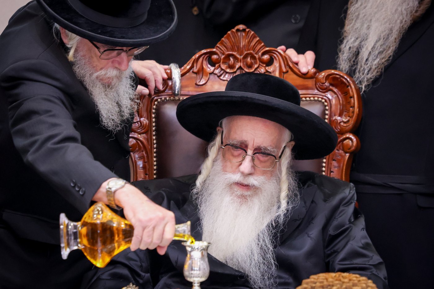 האדמו"ר מצאנז בצפת