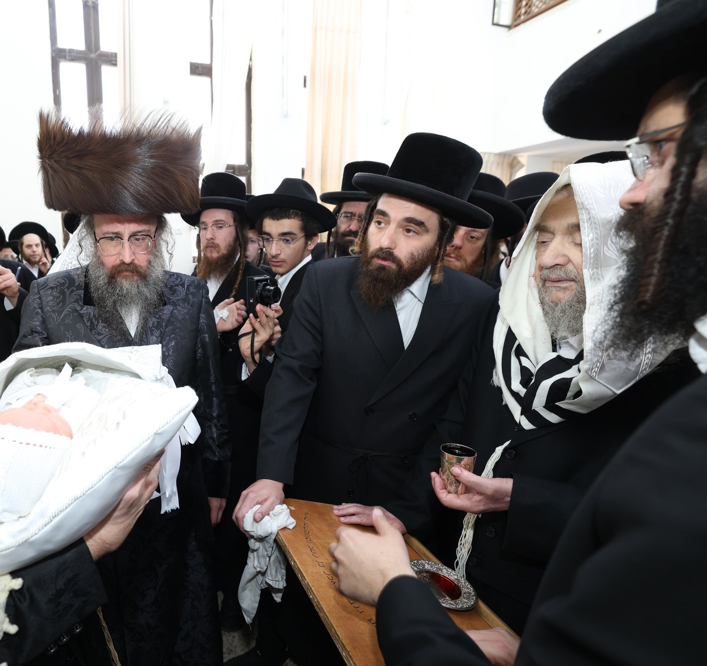 שמחת הברית לנכד האדמו"ר מביאלה בית שמש