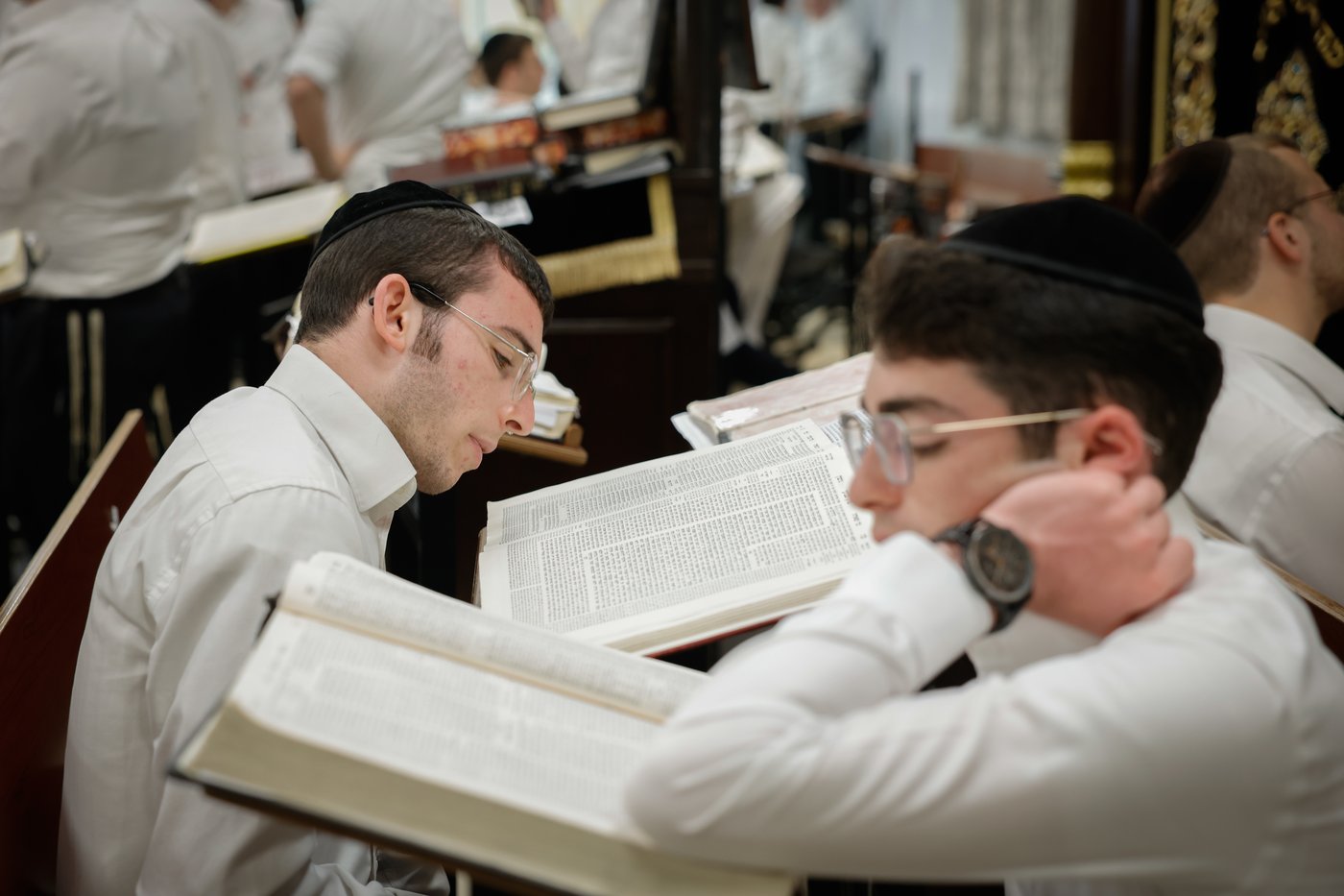 פתיחת הזמן בישיבת 'מגדל עוז'