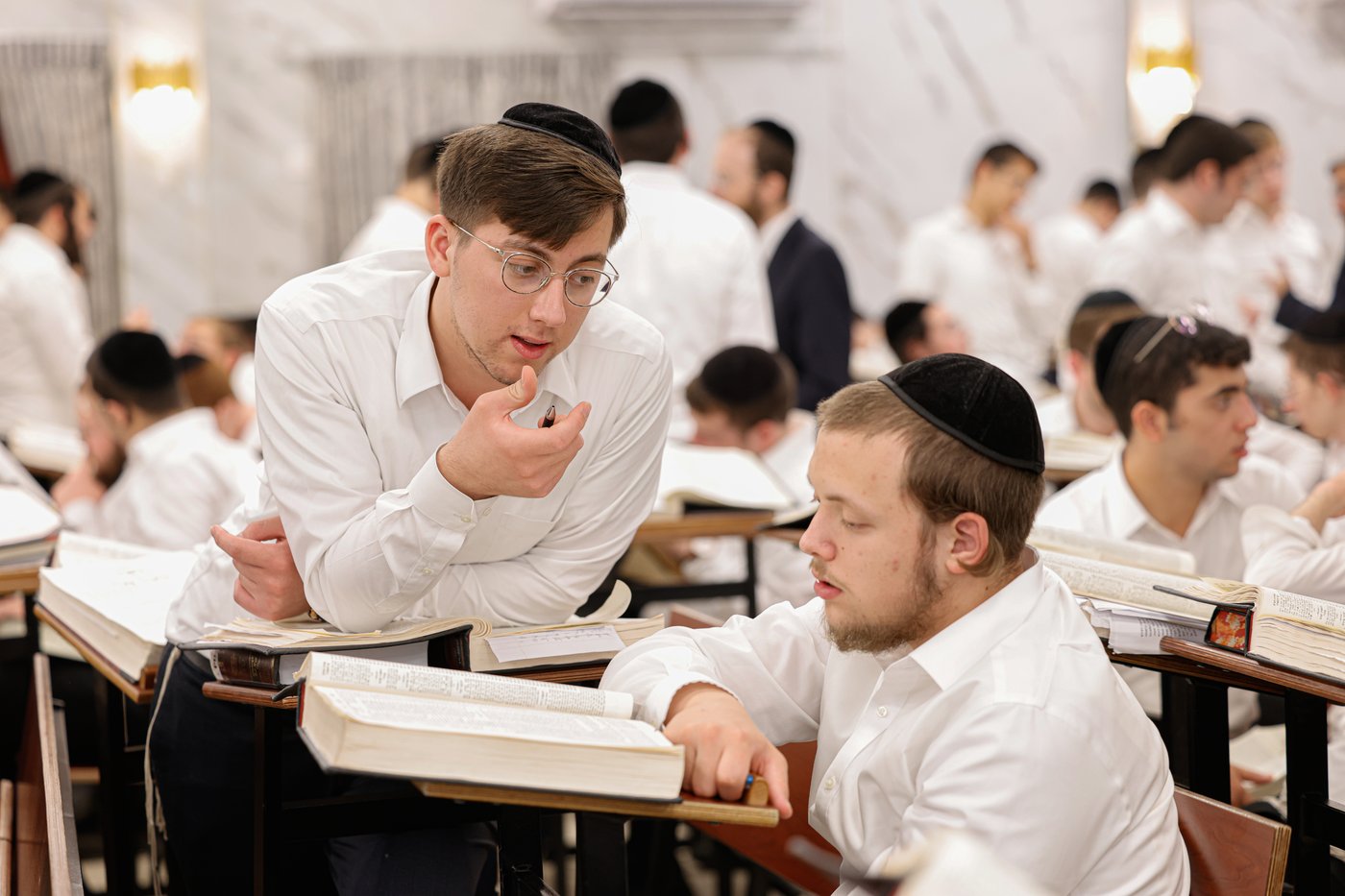 פתיחת הזמן בישיבת 'מגדל עוז'