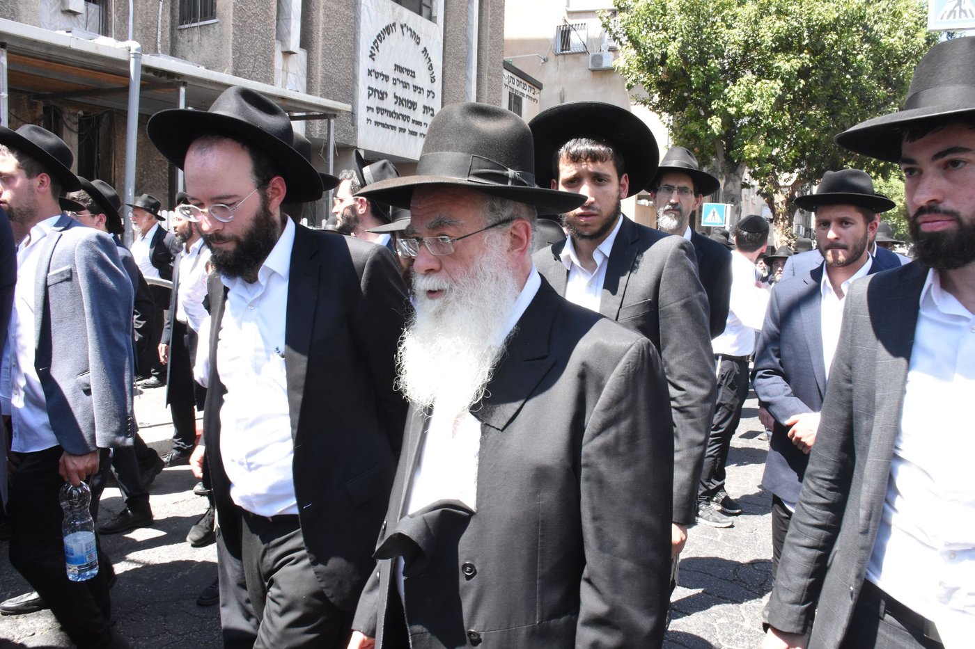 הלווית הרבנית שרה רחל ישראלזון ע"ה 