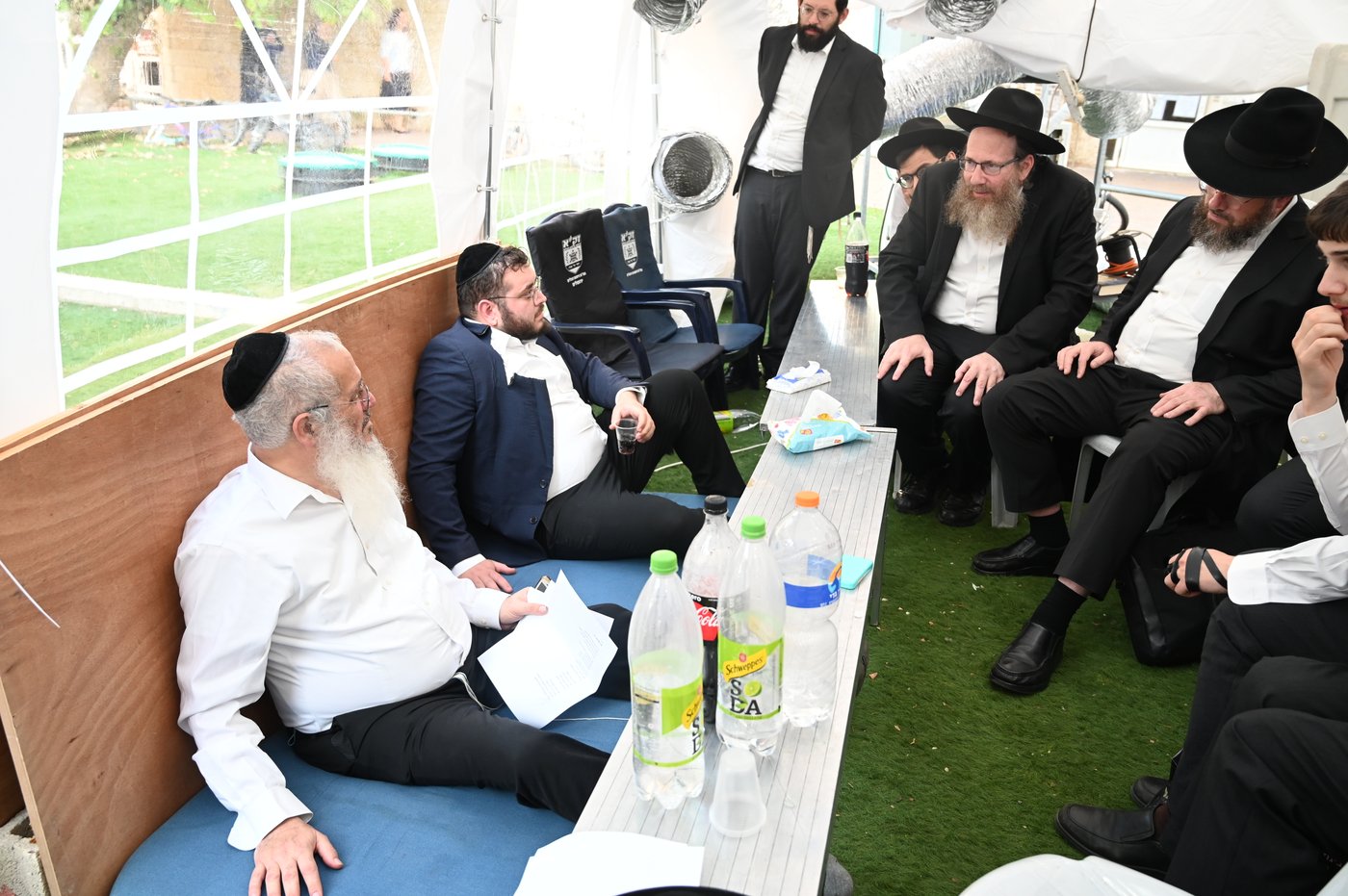 ניחום אבלים אצל רבי אליהו מאיר פייבלזון