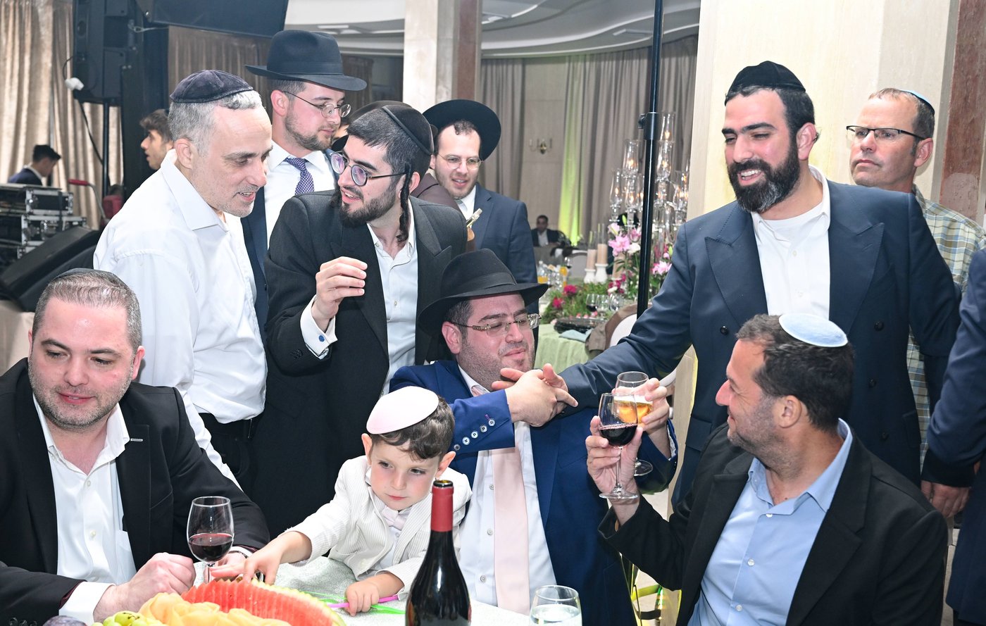 שמחת בר המצווה לבנו של יענקי קצבורג