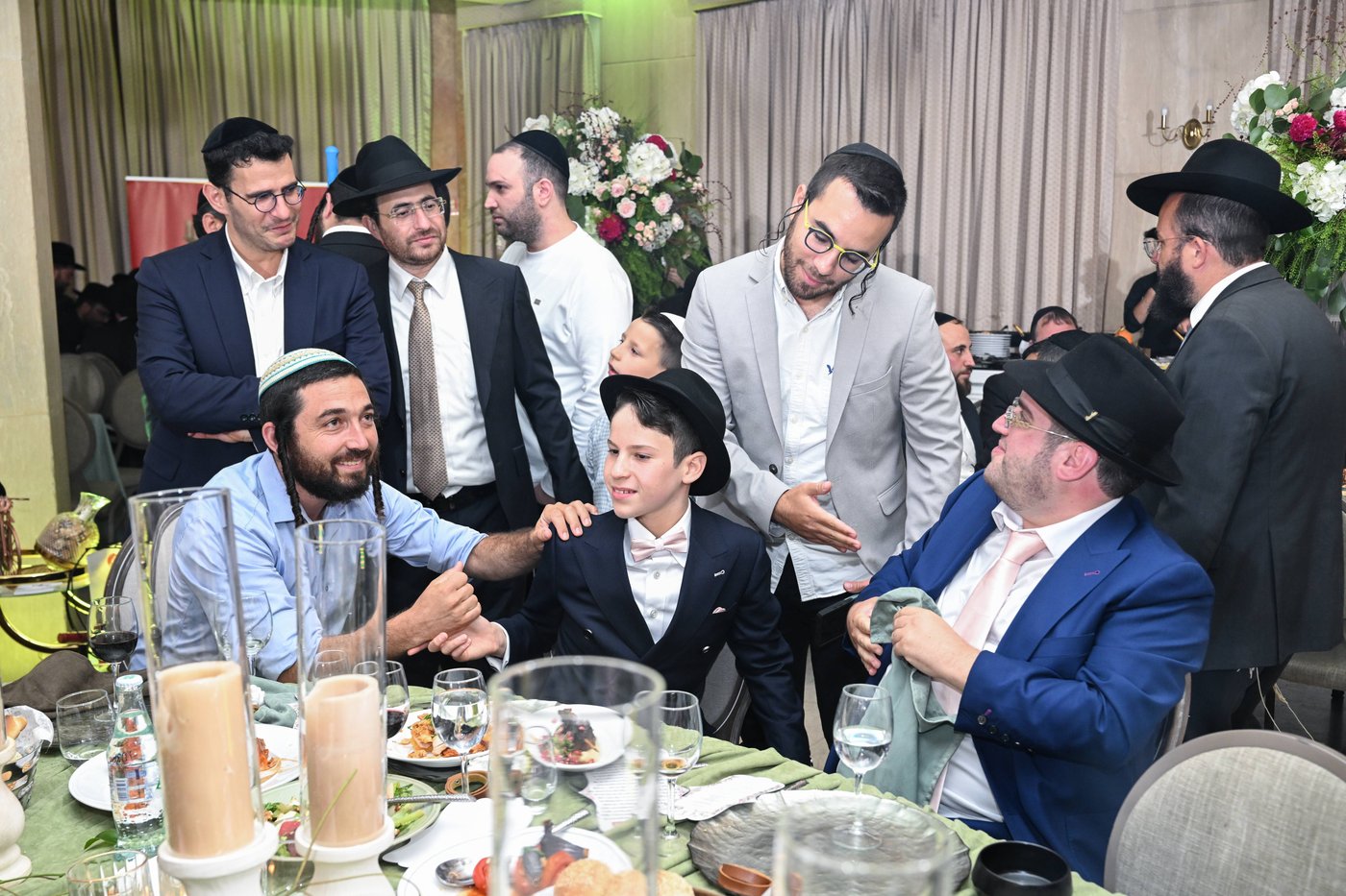 שמחת בר המצווה לבנו של יענקי קצבורג