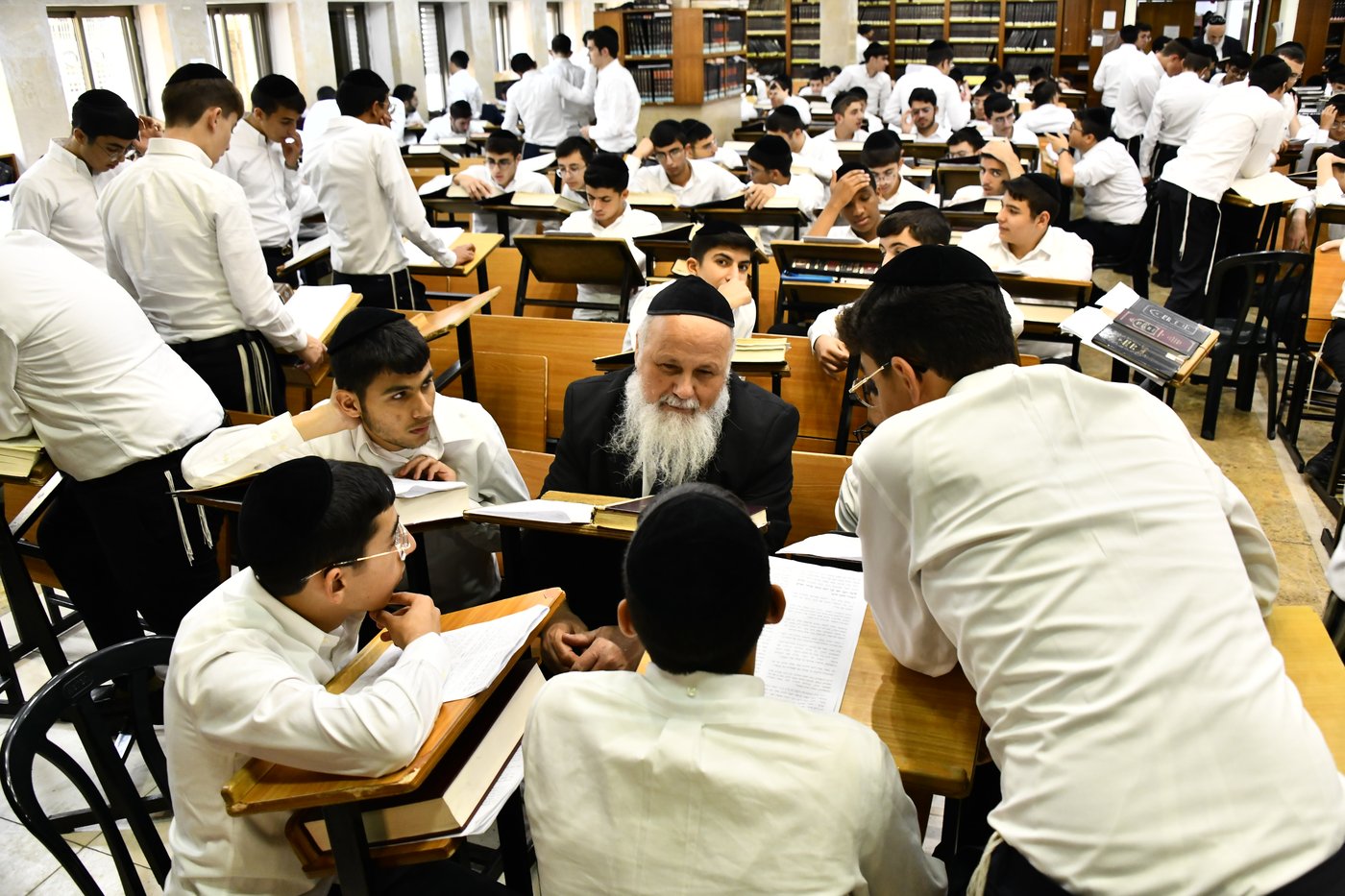 פתיחת הזמן בישיבת 'דעת חיים'