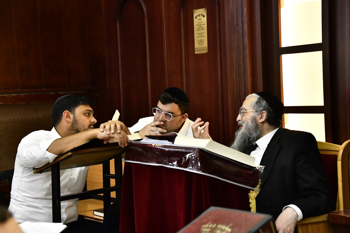 פתיחת הזמן בישיבת 'דעת חיים'