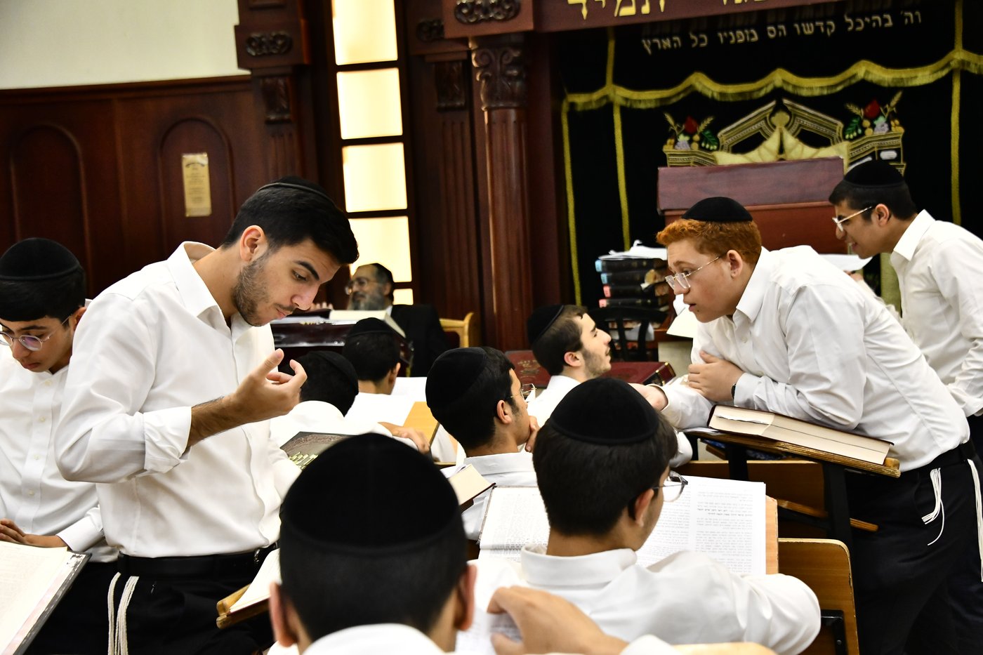 פתיחת הזמן בישיבת 'דעת חיים'