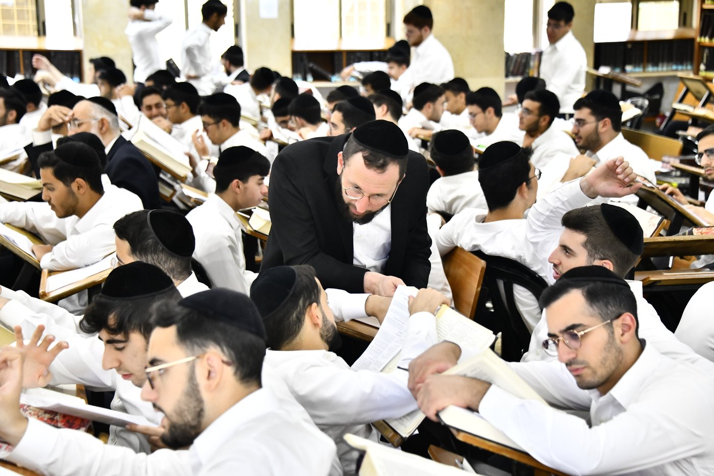 פתיחת הזמן בישיבת 'דעת חיים'