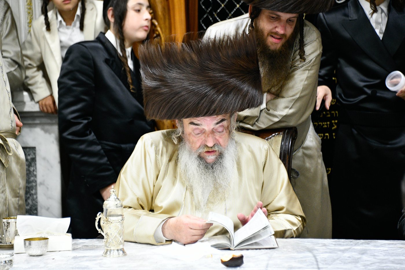 האדמו"ר מלעלוב שבת בבני ברק