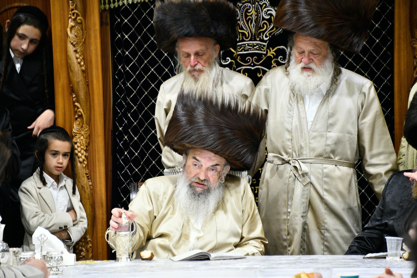 האדמו"ר מלעלוב שבת בבני ברק