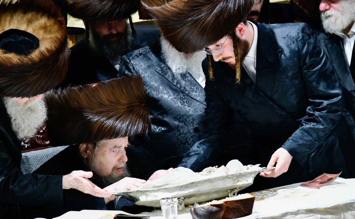 פדיון הבן בחצה"ק בעלזא