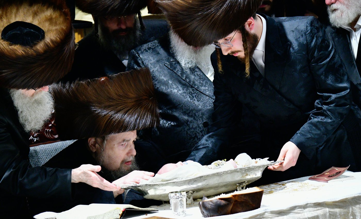 פדיון הבן בחצה"ק בעלזא