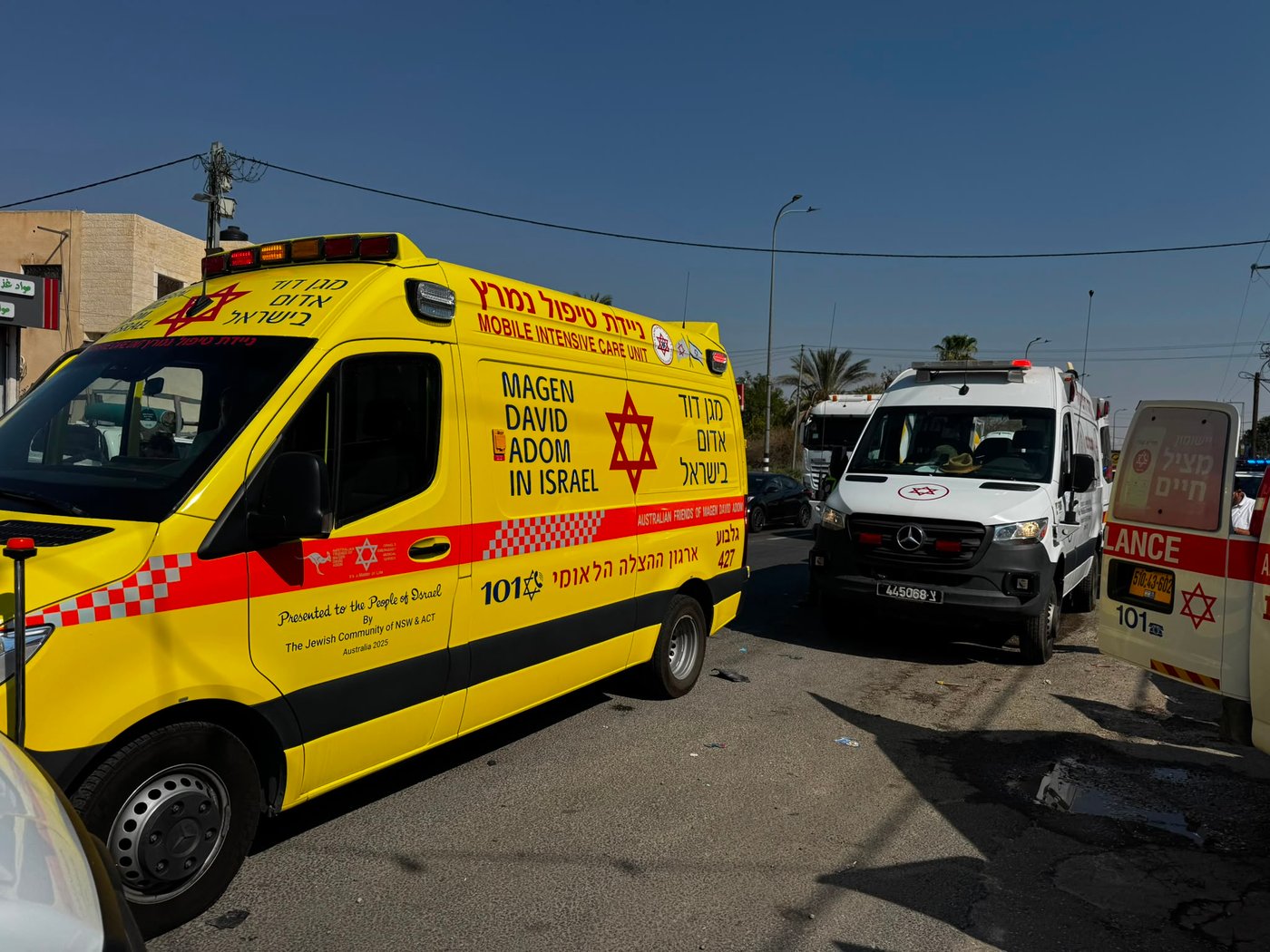 זירת הפיגוע בעוג'ה