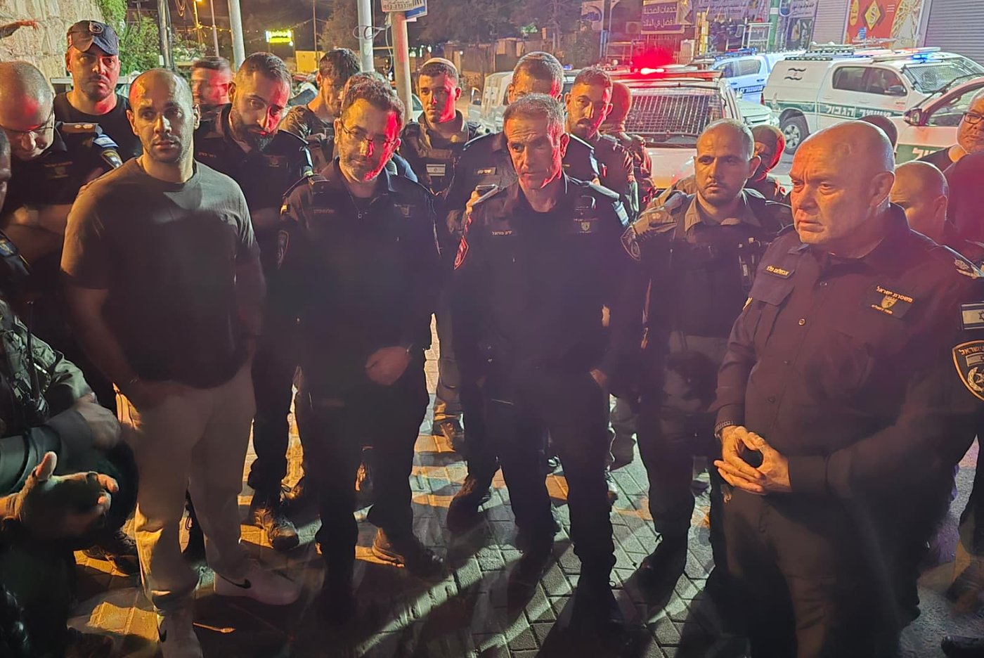 מפקד מחוז ירושלים בזירה