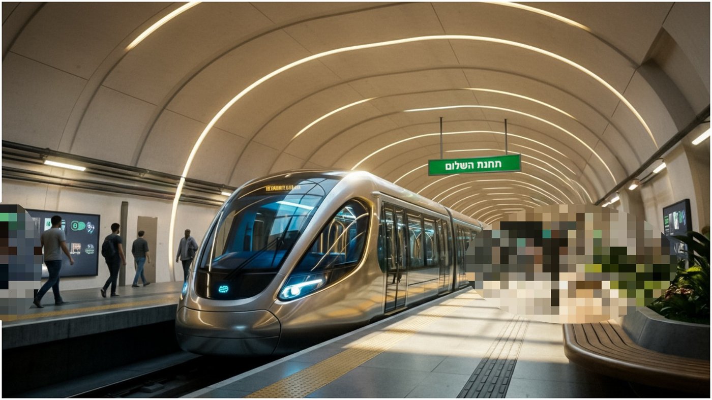 הדמיה של רכבת המטרו