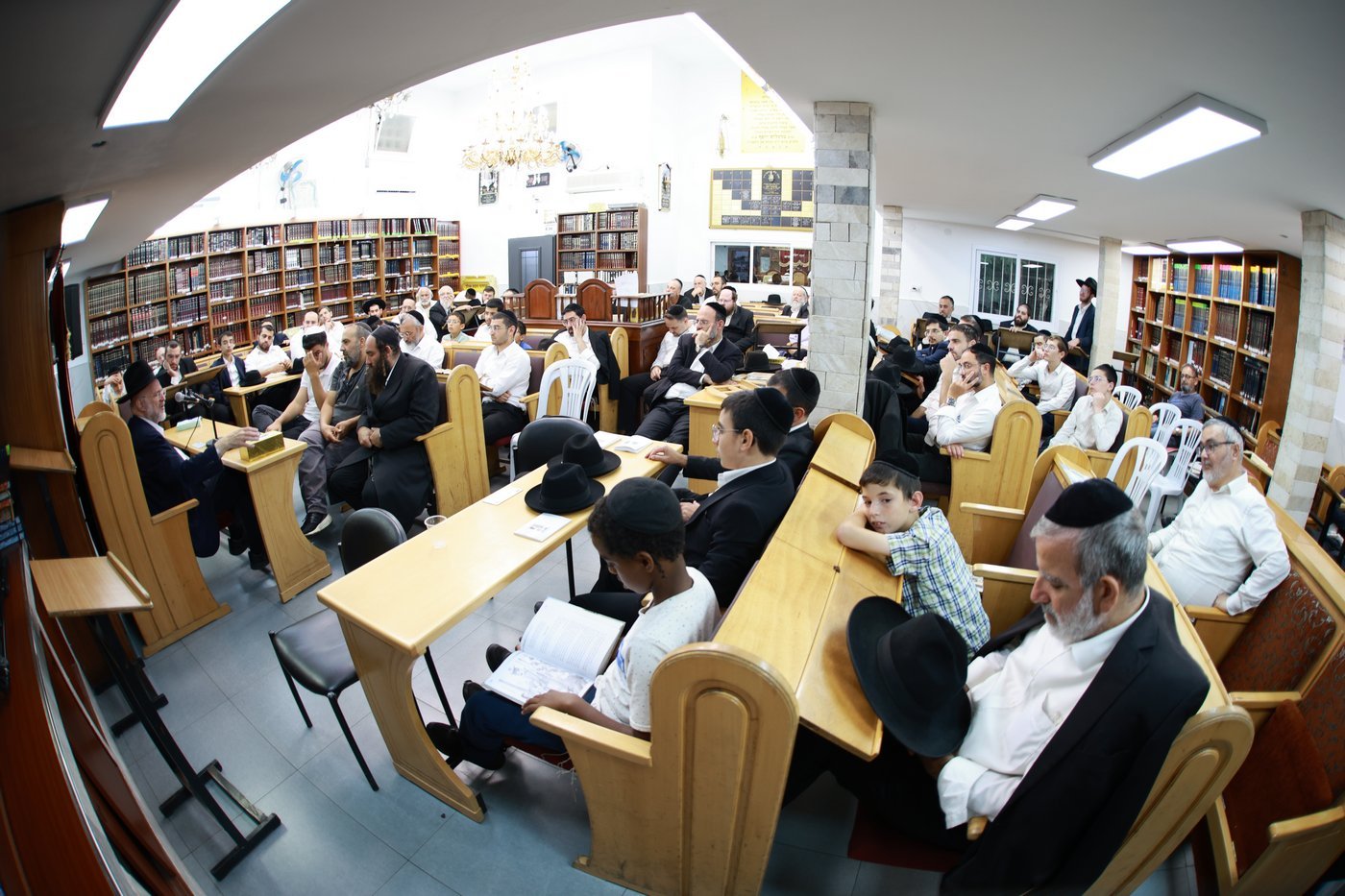 הרב ברוך רוזנבלום בסליחות בחיפה