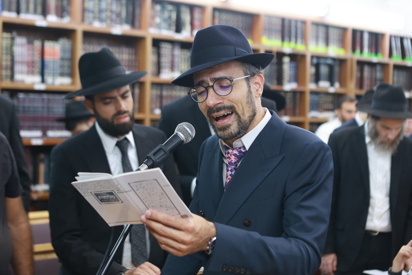 הרב ברוך רוזנבלום בסליחות בחיפה